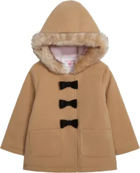 Carter's Baby Girls' Faux Wool Winter Dress Coat