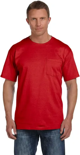 Fruit of the Loom Men's Pocket T-Shirt