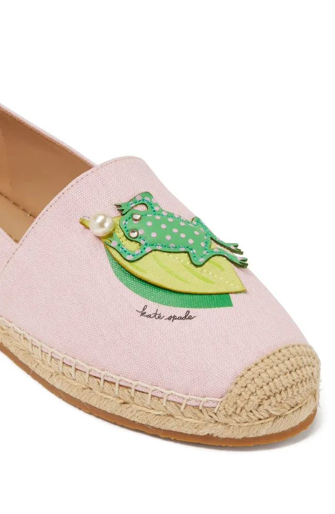 Kate Spade Womens Ribbit Espadrille Slip On Shoes