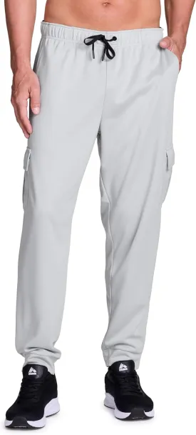 RBX Active Men's Athletic Performance Quick Dry Breathable Tapered Jogger Sweatpant with Pockets
