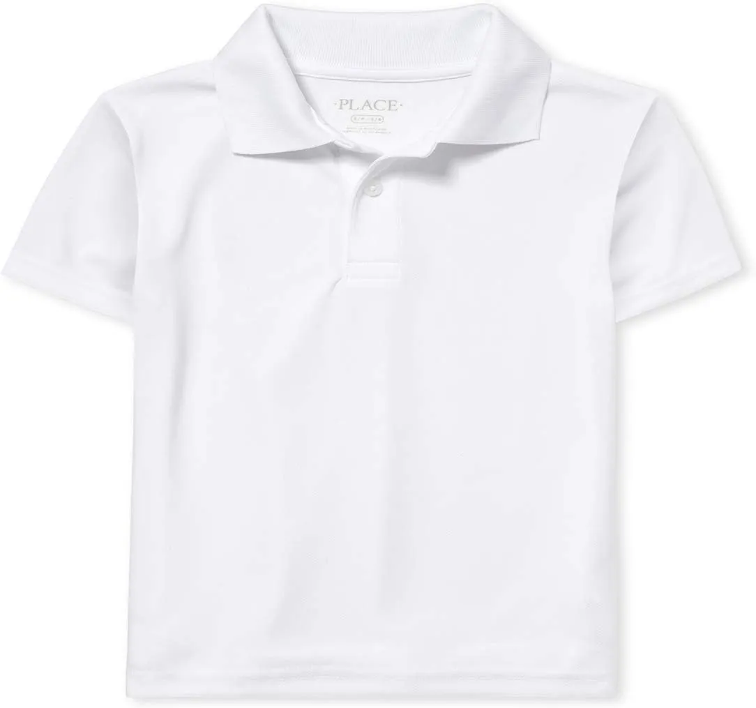 The Children's Place Boys' Short Sleeve Performance Polo
